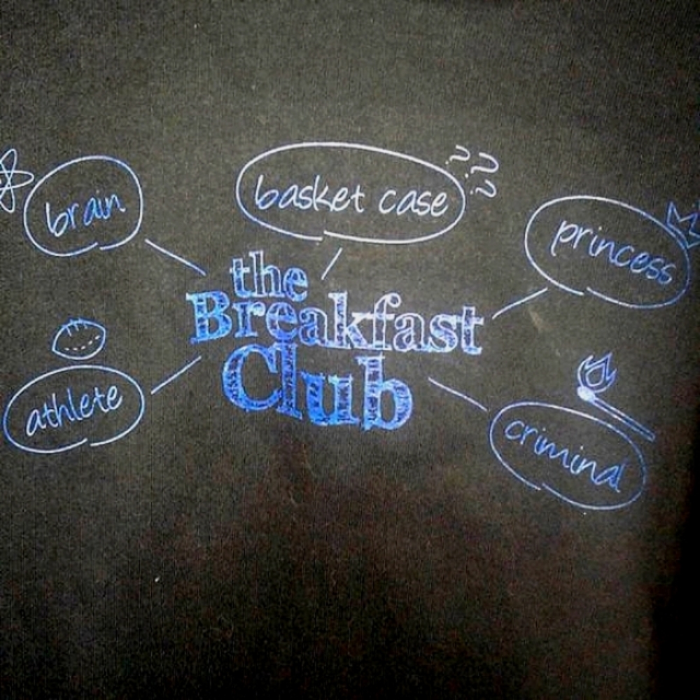 The Breakfast Club black hoodie M